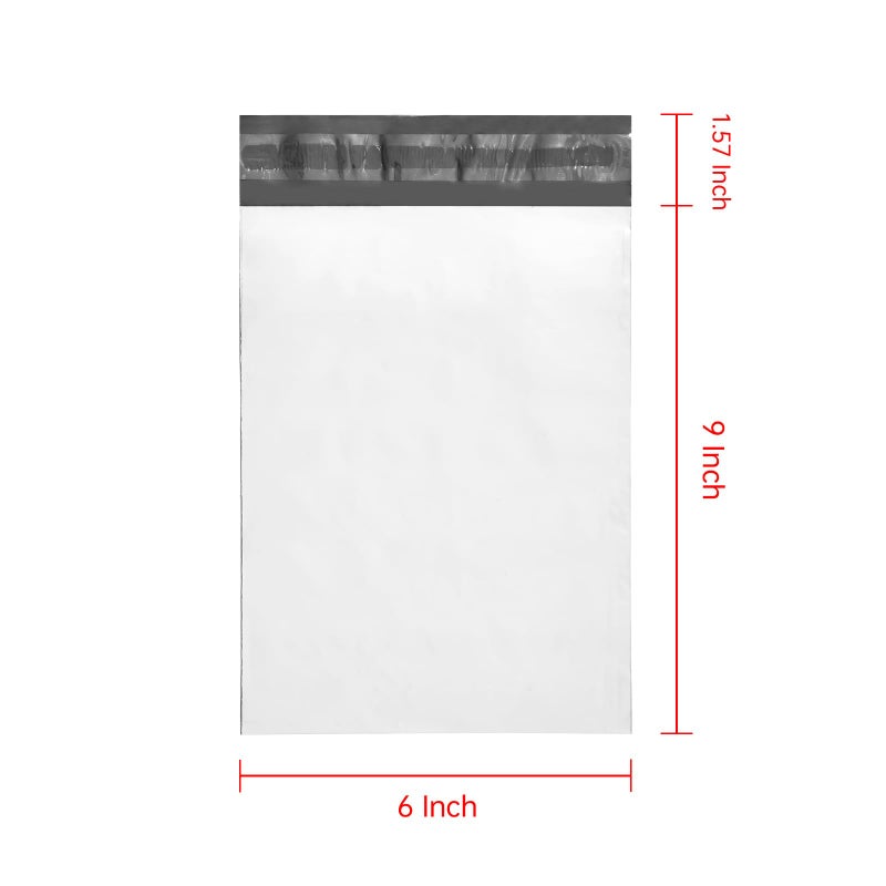 Progo 100 ct 6x9 Self-seal Poly Mailers. Tear-proof, Water-resistant and Postage-saving Lightweight Plastic Shipping Envelopes/Bags. - Image 2